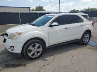 2012 Chevrolet Equinox LTZ z VIN 2GNFLFE52C6160649, wystawiony jako Copart lot #66879345 z przebiegiem 121 192 mil mil oraz Czysty tytuł • Clean title. Historia ofert i sprzedaży dostępna na DreamBid. Obrazek 1.