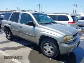 2003 Chevrolet TrailBlazer LT с VIN 1GNDS13S532296292, выставлен на аукционе IAAI как лот 42543708 с пробегом 143 763 миль миль и . История ставок и продаж доступна на DreamBid. Изображение 1.