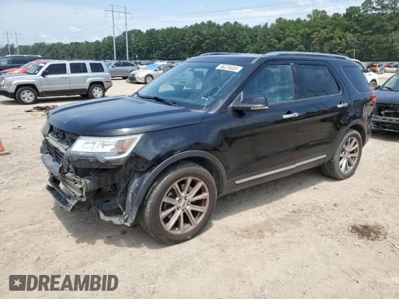 2017 Ford Explorer Limited z VIN 1FM5K8F84HGB77774, wystawiony jako Copart lot #66374655 z przebiegiem 112 027 mil mil oraz Szkoda całkowita • Salvage title. Historia ofert i sprzedaży dostępna na DreamBid. Obrazek 1.