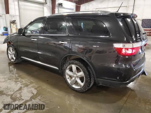 2012 Dodge Durango Citadel z VIN 1C4SDJET2CC311907, wystawiony jako Copart lot #80867905 z przebiegiem 185 918 mil mil oraz Szkoda całkowita • Salvage title. Historia ofert i sprzedaży dostępna na DreamBid. Obrazek 2.