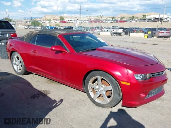 2015 Chevrolet Camaro LT z VIN 2G1FD3D37F9214608, wystawiony jako IAAI lot #43119634 z przebiegiem 67 310 mil mil oraz . Historia ofert i sprzedaży dostępna na DreamBid. Obrazek 13.