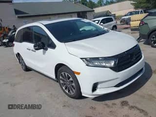2023 Honda Odyssey EX-L с VIN 5FNRL6H60PB056011, выставлен на аукционе IAAI как лот 42524358 с пробегом Не указан миль и . История ставок и продаж доступна на DreamBid. Изображение 1.