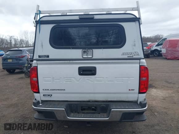2022 Chevrolet Colorado 2WD Work Truck with VIN 1GCHSBEN2N1132045, listed as a IAAI auction lot 41429671 with 37,475 mi miles and . Bid and sale history available at DreamBid. Image 16.