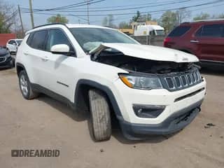 2019 Jeep Compass Latitude с VIN 3C4NJCBB1KT646706, выставлен на аукционе IAAI как лот 42124888 с пробегом 80 769 миль миль и . История ставок и продаж доступна на DreamBid. Изображение 1.