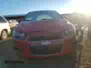 2012 Chevrolet Sonic LS with VIN 1G1JB5SH9C4115300, listed as a Copart auction lot 82707544 with 105,170 mi miles and Salvage title. Bid and sale history available at DreamBid. Image 5.