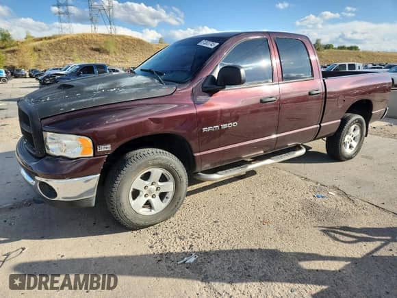 2004 Dodge 1500 SLT with VIN 1D7HU18D94S786790, listed as a Copart auction lot 81303745 with 188,291 mi miles and Clean title. Bid and sale history available at DreamBid. Image 1.