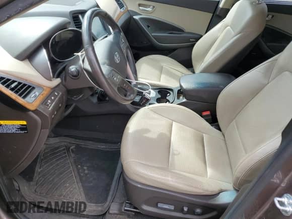 2013 Hyundai Santa Fe Limited with VIN KM8SR4HF0DU009533, listed as a Copart auction lot 57859725 with 139,607 mi miles and Clean title. Bid and sale history available at DreamBid. Image 7.