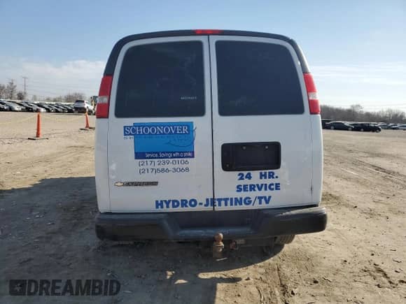 2018 Chevrolet Express Cargo с VIN 1GCWGAFG3J1331358, выставлен на аукционе Copart как лот 48845795 с пробегом 118 894 миль миль и Списание • Salvage title. История ставок и продаж доступна на DreamBid. Изображение 6.