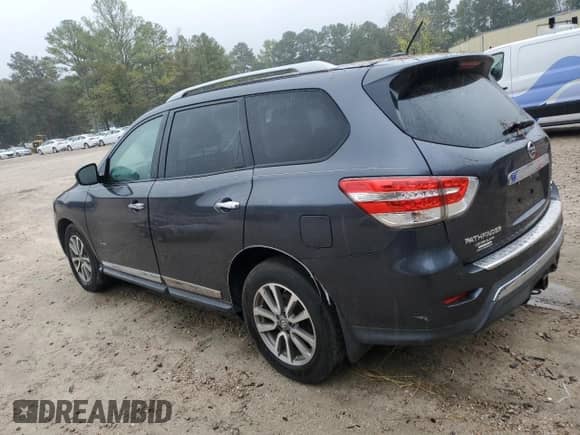 2014 Nissan Pathfinder Platinum Hybrid with VIN 5N1CR2MM9EC652791, listed as a Copart auction lot 84707585 with 123,115 mi miles and Clean title. Bid and sale history available at DreamBid. Image 2.
