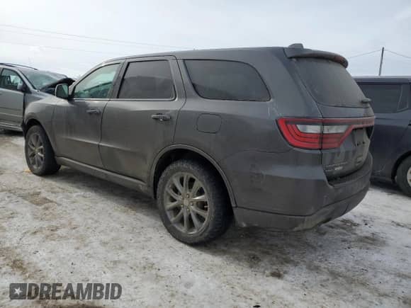 2017 Dodge Durango Crew with VIN 1C4SDJDT0HC917683, listed as a Copart auction lot 43051495 with 117,844 mi miles and Clean title. Bid and sale history available at DreamBid. Image 2.