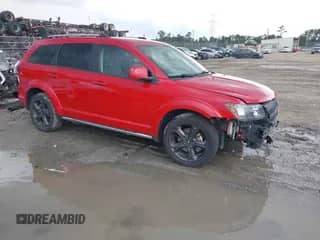 2018 Dodge Journey Crossroad with VIN 3C4PDCGGXJT378693, listed as a IAAI auction lot 42381653 with 113,183 mi miles and . Bid and sale history available at DreamBid. Image 1.