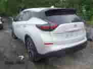 2024 Nissan Murano SL with VIN 5N1AZ2CJ2RC114566, listed as a IAAI auction lot 42204736 with 3,735 mi miles and . Bid and sale history available at DreamBid. Image 3.