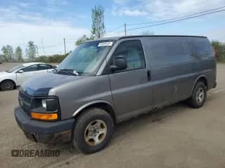 2007 Chevrolet Express Cargo с VIN 1GCFG15X971215432, выставлен на аукционе Copart как лот 56689465 с пробегом Не указан миль и Списание • Salvage title. История ставок и продаж доступна на DreamBid. Изображение 1.