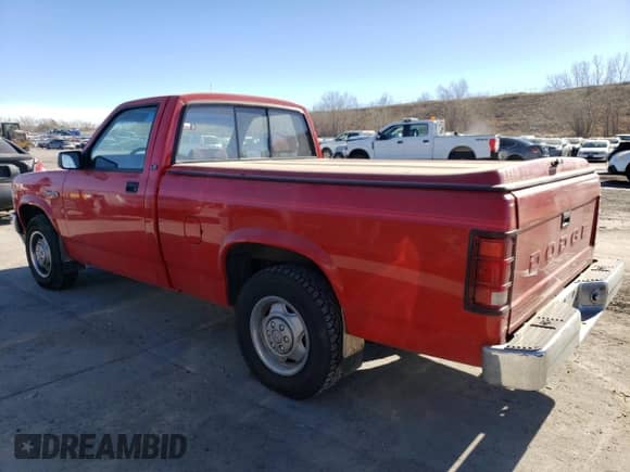 1993 Dodge Dakota S с VIN 1B7FL26X5PS214918, выставлен на аукционе Copart как лот 47417035 с пробегом 104 004 миль миль и Чистый • Clean title. История ставок и продаж доступна на DreamBid. Изображение 2.