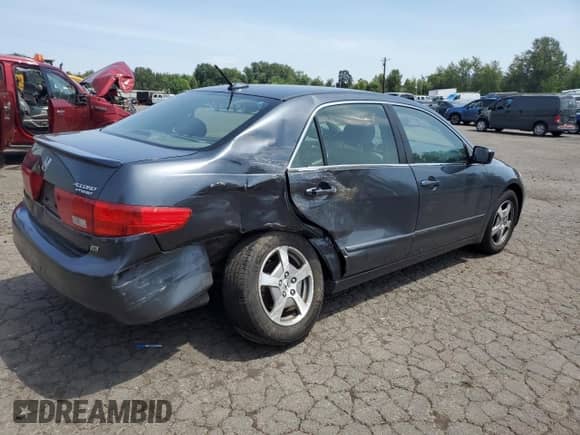 2005 Honda Accord with VIN JHMCN36445C006186, listed as a Copart auction lot 62326905 with 85,408 mi miles and Salvage title. Bid and sale history available at DreamBid. Image 3.