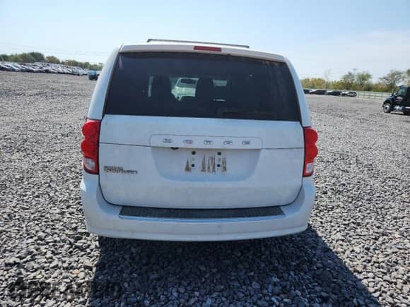 2018 Dodge Grand Caravan SE with VIN 2C4RDGBG3JR159908, listed as a Copart auction lot 81455715 with 124,800 mi miles and Salvage title. Bid and sale history available at DreamBid. Image 6.