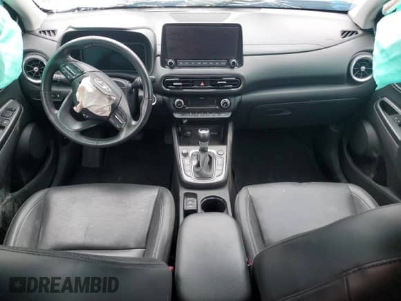 2022 Hyundai Kona Limited with VIN KM8K53A37NU920398, listed as a Copart auction lot 68190445 with 65,860 mi miles and Salvage title. Bid and sale history available at DreamBid. Image 8.