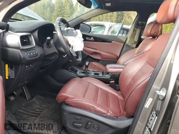 2016 Kia Sorento SXL with VIN 5XYPKDA16GG001293, listed as a Copart auction lot 85128944 with 121,180 mi miles and Salvage title. Bid and sale history available at DreamBid. Image 7.