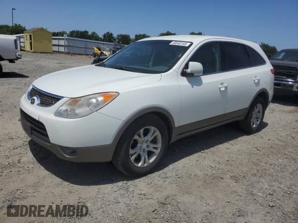 2007 Hyundai Veracruz GLS with VIN KM8NU73C07U012494, listed as a Copart auction lot 58548165 with 148,010 mi miles and Salvage title. Bid and sale history available at DreamBid. Image 1.