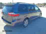 2015 Toyota Sienna LE with VIN 5TDKK3DC4FS574213, listed as a IAAI auction lot 43499386 with 205,058 mi miles and . Bid and sale history available at DreamBid. Image 4.