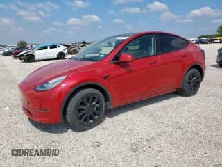 2021 Tesla Model Y Long Range с VIN 5YJYGDEE1MF257959, выставлен на аукционе Copart как лот 68651795 с пробегом 67 639 миль миль и Списание • Salvage title. История ставок и продаж доступна на DreamBid. Изображение 1.