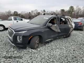2022 Hyundai Palisade Limited z VIN KM8R54HE1NU404811, wystawiony jako Copart lot #46878975 z przebiegiem Nie podano mil oraz Szkoda całkowita • Salvage title. Historia ofert i sprzedaży dostępna na DreamBid. Obrazek 1.