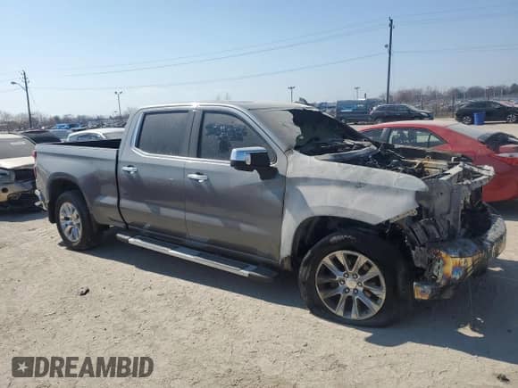 2020 Chevrolet Silverado 1500 LTZ z VIN 3GCUYGET0LG232863, wystawiony jako Copart lot #48916595 z przebiegiem Nie podano mil oraz Szkoda całkowita • Salvage title. Historia ofert i sprzedaży dostępna na DreamBid. Obrazek 4.