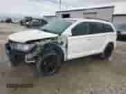 2019 Dodge Journey SE z VIN 3C4PDDBG0KT780057, wystawiony jako Copart lot #47077185 z przebiegiem 145 644 mil mil oraz Czysty tytuł • Clean title. Historia ofert i sprzedaży dostępna na DreamBid. Obrazek 1.