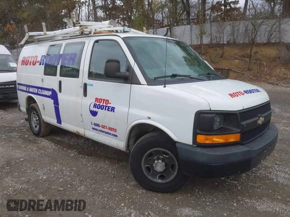 2013 Chevrolet Express Cargo с VIN 1GCWGFCA3D1184072, выставлен на аукционе IAAI как лот 43531917 с пробегом 133 353 миль миль и . История ставок и продаж доступна на DreamBid. Изображение 1.