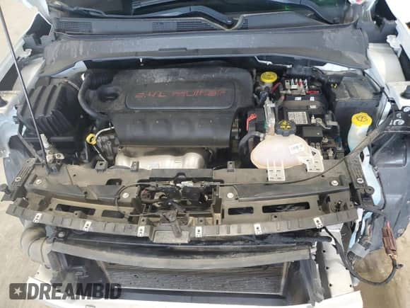 2021 Jeep Compass Latitude with VIN 3C4NJDBBXMT543695, listed as a Copart auction lot 65671595 with 45,242 mi miles and Salvage title. Bid and sale history available at DreamBid. Image 12.