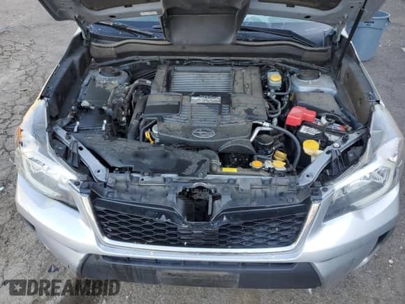 2015 Subaru Forester XT Touring with VIN JF2SJGUC1FH593818, listed as a Copart auction lot 59205455 with 56,610 mi miles and Salvage title. Bid and sale history available at DreamBid. Image 12.