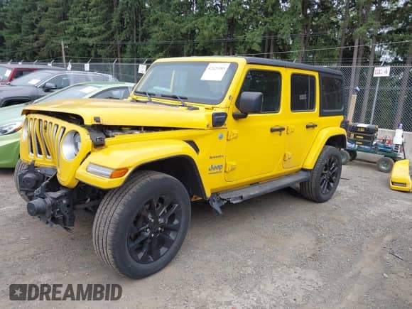 2021 Jeep Wrangler Unlimited Sahara с VIN 1C4JJXP68MW762483, выставлен на аукционе IAAI как лот 42625385 с пробегом 42 686 миль миль и . История ставок и продаж доступна на DreamBid. Изображение 2.