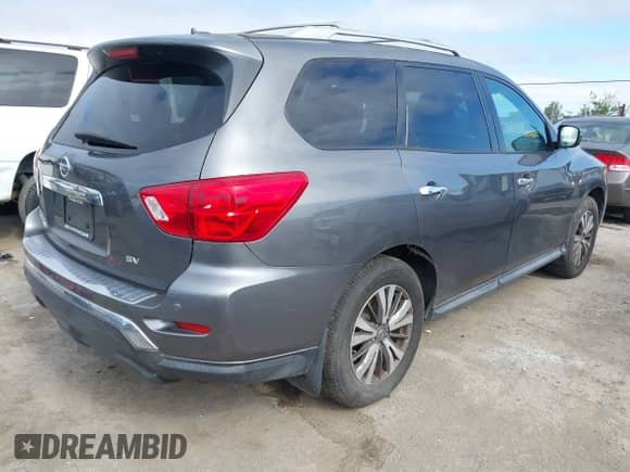 2017 Nissan Pathfinder SL with VIN 5N1DR2MN3HC621795, listed as a IAAI auction lot 42832428 with 151,114 mi miles and . Bid and sale history available at DreamBid. Image 4.