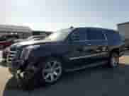 2018 Cadillac Escalade ESV Luxury с VIN 1GYS3HKJ0JR102104, выставлен на аукционе Copart как лот 61971715 с пробегом 74 688 миль миль и Списание • Salvage title. История ставок и продаж доступна на DreamBid. Изображение 1.