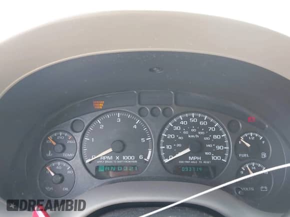 2001 Chevrolet Blazer LS with VIN 1GNCS18W81K246426, listed as a IAAI auction lot 42877750 with 93,714 mi miles and . Bid and sale history available at DreamBid. Image 7.