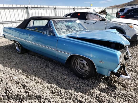 1965 Chevrolet Malibu с VIN 136675Z157617, выставлен на аукционе Copart как лот 71001674 с пробегом 261 639 миль миль и Списание • Salvage title. История ставок и продаж доступна на DreamBid. Изображение 4.