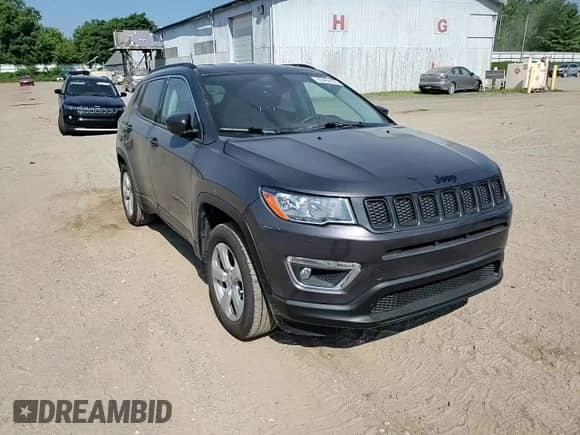 2018 Jeep Compass Latitude with VIN 3C4NJDBBXJT253257, listed as a Copart auction lot 65964955 with 60,088 mi miles and Clean title. Bid and sale history available at DreamBid. Image 14.