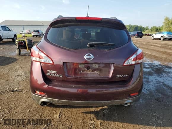 2013 Nissan Murano LE с VIN JN8AZ1MW9DW309424, выставлен на аукционе Copart как лот 66330615 с пробегом 147 914 миль миль и Списание • Salvage title. История ставок и продаж доступна на DreamBid. Изображение 6.
