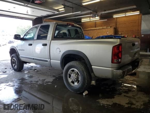 2006 Dodge 2500 SLT с VIN 3D7KS28D26G284067, выставлен на аукционе Copart как лот 66455055 с пробегом 186 780 миль миль и Списание • Salvage title. История ставок и продаж доступна на DreamBid. Изображение 2.
