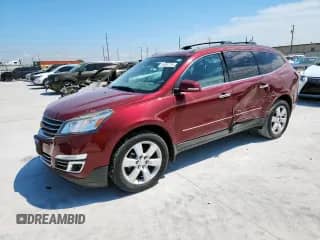 2016 Chevrolet Traverse LTZ с VIN 1GNKRJKD7GJ214614, выставлен на аукционе Copart как лот 68504715 с пробегом Не указан миль и Списание • Salvage title. История ставок и продаж доступна на DreamBid. Изображение 1.