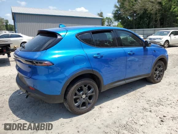 2023 Dodge Hornet GT Plus with VIN ZACNDFBN4P3A07633, listed as a Copart auction lot 57776695 with 37,563 mi miles and Non repairable. Bid and sale history available at DreamBid. Image 3.