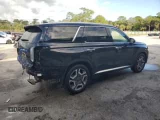 2024 Hyundai Palisade Limited z VIN KM8R54GE7RU681972, wystawiony jako Copart lot #86835595 z przebiegiem 45 573 mil mil oraz Czysty tytuł • Clean title. Historia ofert i sprzedaży dostępna na DreamBid. Obrazek 3.