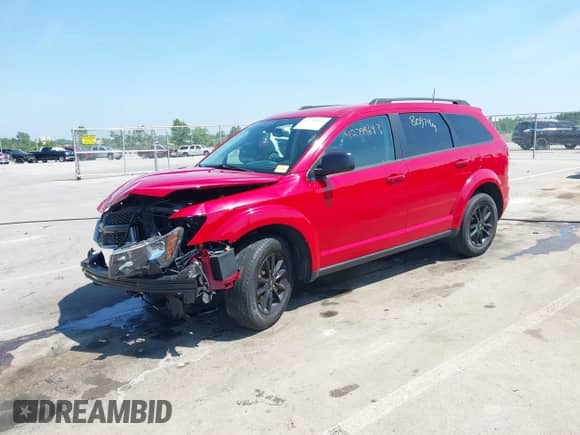 2020 Dodge Journey SE Value with VIN 3C4PDCAB5LT271812, listed as a IAAI auction lot 42794693 with 80,974 mi miles and . Bid and sale history available at DreamBid. Image 2.