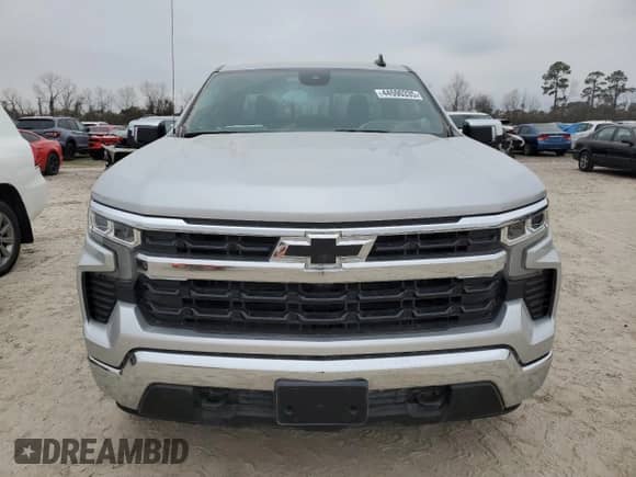 2022 Chevrolet Silverado 1500 LT with VIN 1GCRACEDXNZ565120, listed as a Copart auction lot 44590335 with 11,636 mi miles and Salvage title. Bid and sale history available at DreamBid. Image 5.