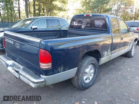 2000 Dodge Dakota Sport with VIN 1B7GL22N6YS729162, listed as a IAAI auction lot 43499520 with 170,552 mi miles and . Bid and sale history available at DreamBid. Image 4.