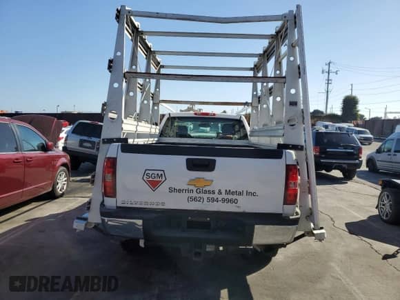 2012 Chevrolet Silverado 2500HD Work Truck with VIN 1GC0CVCG8CF178561, listed as a Copart auction lot 82320235 with 132,393 mi miles and Salvage title. Bid and sale history available at DreamBid. Image 6.