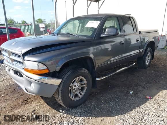 2003 Dodge Dakota SLT z VIN 1D7HG48N43S314433, wystawiony jako IAAI lot #42295334 z przebiegiem 308 745 mil mil oraz . Historia ofert i sprzedaży dostępna na DreamBid. Obrazek 2.