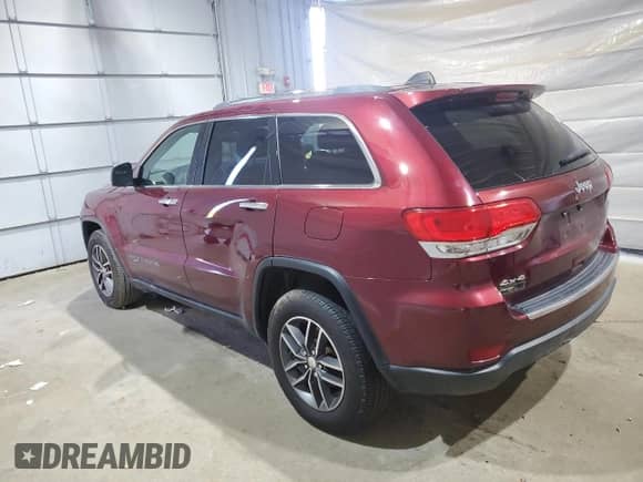 2018 Jeep Grand Cherokee Limited z VIN 1C4RJFBG3JC427657, wystawiony jako Copart lot #84201465 z przebiegiem 92 802 mil mil oraz Czysty tytuł • Clean title. Historia ofert i sprzedaży dostępna na DreamBid. Obrazek 2.