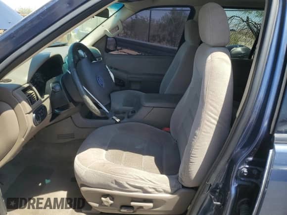 2005 Ford Explorer XLT with VIN 1FMZU63E35ZA29643, listed as a Copart auction lot 58956045 with 144,518 mi miles and Salvage title. Bid and sale history available at DreamBid. Image 7.