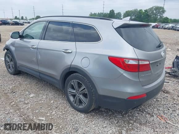 2016 Hyundai Santa Fe Limited with VIN KM8SRDHF0GU157864, listed as a IAAI auction lot 42533881 with 90,133 mi miles and . Bid and sale history available at DreamBid. Image 3.